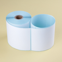 Rouleau d'étiquettes thermiques adhésives 100mm*150mm pour scellage de sacs, adhésif acrylique, fourni directement par l'usine