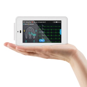 Wellue Pcecg 500 24 Uur 12 Kanaals Draagbare <span class=keywords><strong>Ecg</strong></span> Machine 12 Leads Elektrocardiograaf Monitor <span class=keywords><strong>Ecg</strong></span> - Product Image 2