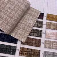 Tissu en cuir PU gaufré vintage, simili cuir de luxe pour la fabrication de canapés, de sacs à main et de chaussures