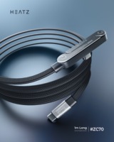 Support de téléphone à charge rapide HEATZ 240W 5A, multifonctionnel, conducteur en cuivre pur, gaine tressée pour iPhone et tablettes