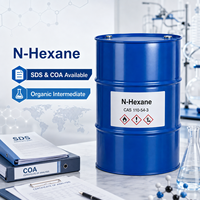N-Hexane organique intermédiaire CAS 110-54-3 95% Solvant industriel pour applications de transformation chimique