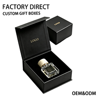 Scatola Magnetica Rigida in Carta Beige con Logo Personalizzato, Vendita Diretta all'Ingrosso, Confezione Regalo di Lusso con Inserto in EVA per Profumo Portatile