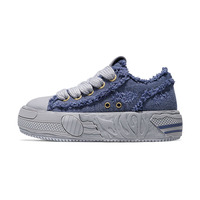 Sneakers Casual da Uomo Stile Oreo con Lacci, Suola Spessa e Ammortizzazione Traspirante per Autunno/Inverno/Primavera