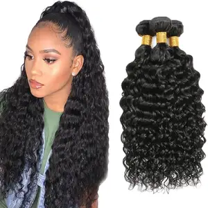 Factory prices Natural Virgin Curly Human Hair Bundles, Raw Brazilian Hair Extensions, raw virgin unprocessed human hair bundles