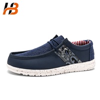 Sepatu Loafer Ringan Hebo, Sepatu Kasual Kanvas Pria, Sepatu Kasual Pria Grosir, Sepatu Kasual Custom