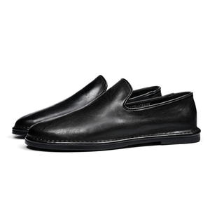 New Style Men's Ankle Waterproof Leather Shoes-Thick-Sole Handmade Height Increasing Casual men' leather Dress Shoes&<b>Oxfords</b> - Product Image 6