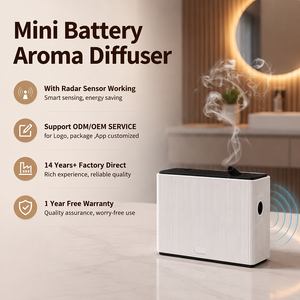 Wholesale French Waterless Two-Fluid Aroma Battery Diffusion System 50ml USB Plastic Bottle <strong>Oil</strong> <strong>Diffuser</strong> Wall Mount <strong>Mini</strong> 1 Year - Product Image 2