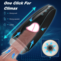 Elektrischer 9-Frequenz Automatischer Masturbator für Männer mit Saug- und Vibrationsfunktion, Erwachsenen-Sexspielzeug, Großhandel OEM Masturbationsmaschine