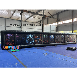 Casa Laberinto Embrujada Inflable de Halloween al Por Mayor con Tamaño y Color Personalizables Laberinto Inflable Comercial de Material PVC FÁCIL INSTALACIÓN para - Product Image 1