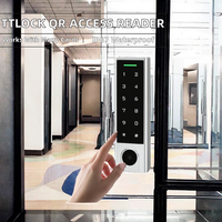 Contrôleur d'accès TTLock IP67 avec codes QR et RFID, clés électroniques illimitées et gestion à distance pour hôtels/bureaux