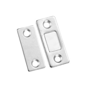 Magnetic Door Catcher Metal Frosted No Drilling Required Cabinet Door Kitchen Drawer Wardrobe Invisible Standard Type - Product Image 5