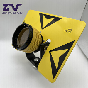 Zengyu ปริซึมเดี่ยวสีเหลืองสำหรับ Ni Kon SO uth trimbletop สำหรับ sokk-IA total Station ปริซึม AK18สำรวจพร้อมถุงนุ่ม - Product Image 4