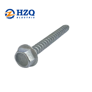 (250) Viti per Tetti in Metallo Zincato con Testa Esagonale 10 X 2 Pollici per Lamiera e Rivestimenti in Legno - Product Image 5