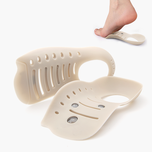 Semelles orthopédiques 3/4 pour femmes et hommes, soutien robuste pour fasciite plantaire et soulagement de la douleur au <span class=keywords><strong>pied</strong></span>, fabriquées en usine - Product Image 1