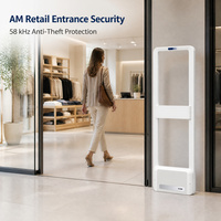 Antenne de sécurité antivol EAS RFID 58 kHz en acrylique anti-interférence puissante pour supermarchés et magasins de vêtements
