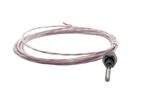 Sensor de Temperatura Industrial de Platino PT100 de Alta Precisión con Rosca G1/2, Sonda Única, Sistema de 3 Cables, IP66