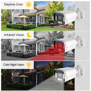 Jianvision 4K 8MP Lensa Sudut Lebar <span class=keywords><strong>2</strong></span>.8mm Logam Tahan Air IP66 Luar Ruangan Mikrofon Terpasang Warna Penuh H.265 Kompatibel NVR POE - Product Image 4