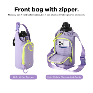 Bolsa Universal para Botella <span class=keywords><strong>de</strong></span> Agua <span class=keywords><strong>de</strong></span> 40 oz, Ligera, Térmica, Aislada, con Asa y Correa Cruzada - Product Image 4