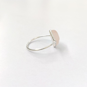 Rose quartz <b>ring</b> 925 Sterling Silver Gemstone <b>Ring</b> Handmade Collection <b>Fine</b> <b>Rings</b> Silver Jewelry bulk price - Product Image 3
