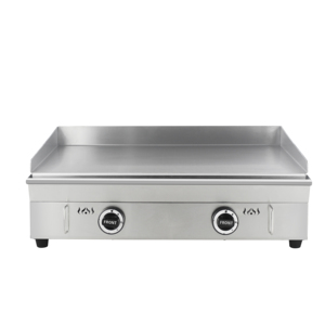 Grille à hamburgers plate en acier inoxydable pour équipement de restaurant - Product Image 1