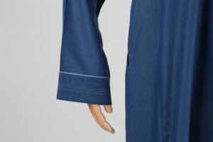 Túnica Musulmana de Lujo, Modesta, en Varios Colores, de Poliéster de Alta Calidad, Estilo Dubái, Arabia, Jubbah, Arabia Saudita, Marroquí, Thobe para <span class=keywords><strong>Hombre</strong></span> - Product Image 5