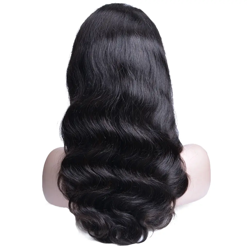 Groothandel Body Wave Transparant Kant 100% Menselijk Haar Pruiken Vlechten Haar Front Lace Met Baby Haar