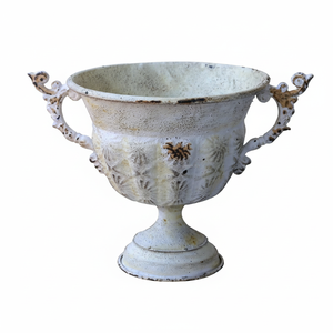 Wrought Iron Urn Planter Wholesale Price Home and Garden Planter Decorative <b>Holder</b> Perfect for Indoor and Outdoor Areas - Product Image 1