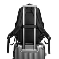 Mochila para Portátil de Diseño Popular para Hombre, Compatible con Computadoras de 15.6 Pulgadas, Resistente al Agua, para Oficina, Trabajo y Viajes