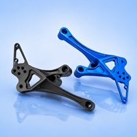Support de moto en aluminium OEM 6061-T6, composant usiné CNC de précision pour moto de course