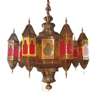 Mosquée Grand Éclairage Centre Islamique Masjid Projet Lampe Personnalisation Lustre Coloré