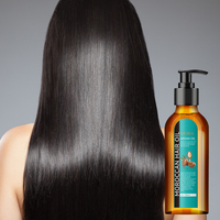 Huile capillaire marocaine en gros 100ml – Huile d'argan pure pour cheveux secs et abîmés, lissage et contrôle des frisottis, soin capillaire
