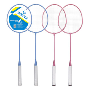 Ensemble de <span class=keywords><strong>badminton</strong></span> portable pour entraînement en plein air pour 4 raquettes en fer professionnelles <span class=keywords><strong>avec</strong></span> poignée légère couverture en carbone souple Type d'infraction Sports - Product Image 4