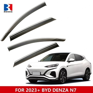 Accessoires de voiture : Pare-soleil et déflecteurs de vent pour vitres de porte, protection contre la pluie pour BYD DENZA N7 2023, déflecteurs latéraux - Product Image 2