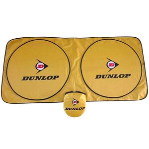 Custom Logo Universal Foldable Double Circle Car Windshield Sunshade - Product Image 1