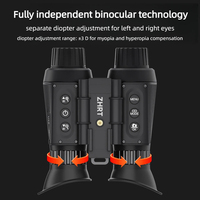 Jumelles de vision nocturne infrarouge NV8300 montées sur la tête, zoom numérique 8x, 4K UHD, 36MP, vision nocturne 3D, enregistrement vidéo