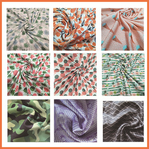 Tissu en Soie de Lait Junjing 170g, Largeur 150cm, Imprimé par Transfert, Utilisation Printemps-Été, Tissu Mélangé 100% Polyester - Product Image 5
