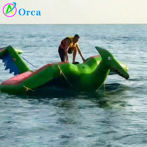 เรือยางเป่าลมรูปปลาบิน/กล้วยบิน/มังกรบิน ของเล่นกีฬาทางน้ำ ขายดี - Product Image 2