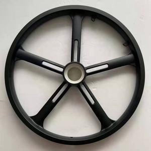 Jantes de vélo de 26 pouces en alliage de magnésium, roues à 5 branches, jante de vélo en alliage de magnésium avec moyeu à dynamo intégré (SHIMANO & SUNRACE) - Product Image 6