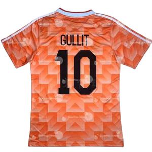 เสื้อฟุตบอลทีม1988จากเนเธอร์แลนด์ชุดนักฟุตบอลของไทย <span class=keywords><strong>gullit</strong></span> <span class=keywords><strong>Van</strong></span> <span class=keywords><strong>basten</strong></span> ขายส่ง - Product Image 2
