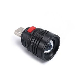 USB Handy Powerful LED Flashlight Portable Mini Zoomable 3 Modes Pocket <strong>Torch</strong> Lamp Lanterna Lighting for Hunting Camping