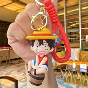 8 รูปแบบ 8 ซม.1 ชิ้นLuffy Zoro Sanji Nami Boa Chopperของเล่นการ์ตูนอะนิเมะPVCรูปพวงกุญแจFigurine - Product Image 3
