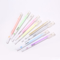 Offre Spéciale – Stylos Gel Non Effaçables Multicolores 0,5 mm TY Brand Mignons et Kawaii pour Étudiants avec Surligneur en Plastique – Fabriqués en Chine