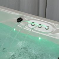 Jacuzzi Inteligente para Exteriores con Control Inteligente, Calentamiento Programable, Bañera de Hidromasaje con Protección de Seguridad contra Sobrecalentamiento y Desinfección con Ozono