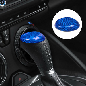 Accessoires de voiture en fibre de carbone Pommeau de levier de vitesse en fibre de carbone Garniture intérieure de voiture pour Chevrolet Camaro 2016 - Product Image 6