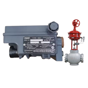 Válvula de Control de diafragma de actuador neumático de instrumento Wuzhong con posicionador de válvula eléctrica de efecto único <span class=keywords><strong>Fisher</strong></span> <span class=keywords><strong>3660</strong></span> 3661 - Product Image 2
