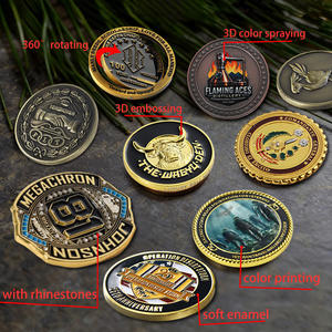 Monedas de Desafío Personalizadas 3D 2D, Logotipo Metálico, Recuerdo, Moneda Ficha de Aleación de Zinc Esmaltada con Diseño Grabado, Monedas Conmemorativas Coleccionables - Product Image 3