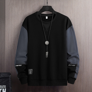 New Brand <b>Men's</b> Solid <b>Velvet</b> Regular Fit Round Neck Autumn Korean Version Casual Joker Personality ODM <b>Jacket</b> - Product Image 1