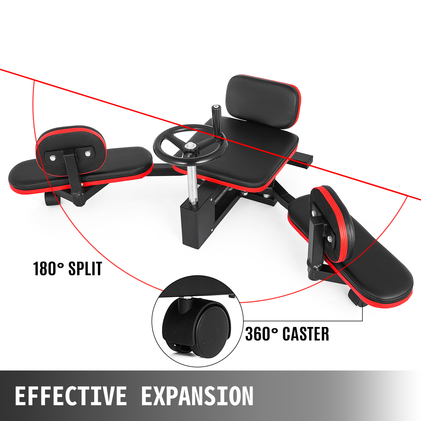 Steel Frame Leg Stretching Training Fitness Equipment Leg Stretch Machine for Home Gym