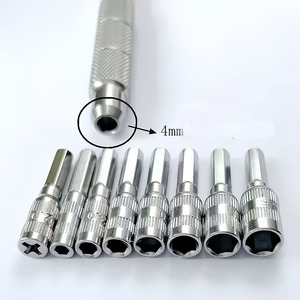 H4 Nut điều khiển tay công cụ lục giác ổ cắm nhỏ 2.5 3.0 3.5 4.0 4.5 5.0 5.5mm với 6 điểm Hex Shank ổ cắm h4x28mm - Product Image 3