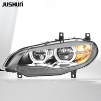 Projecteur LED JUSHUN pour BMW X6 E71 08-14, luminosité des phares augmentée de 200%, éclairage automobile